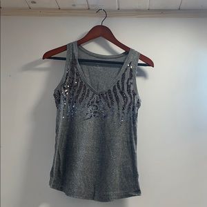 Express Sequin Tank Top